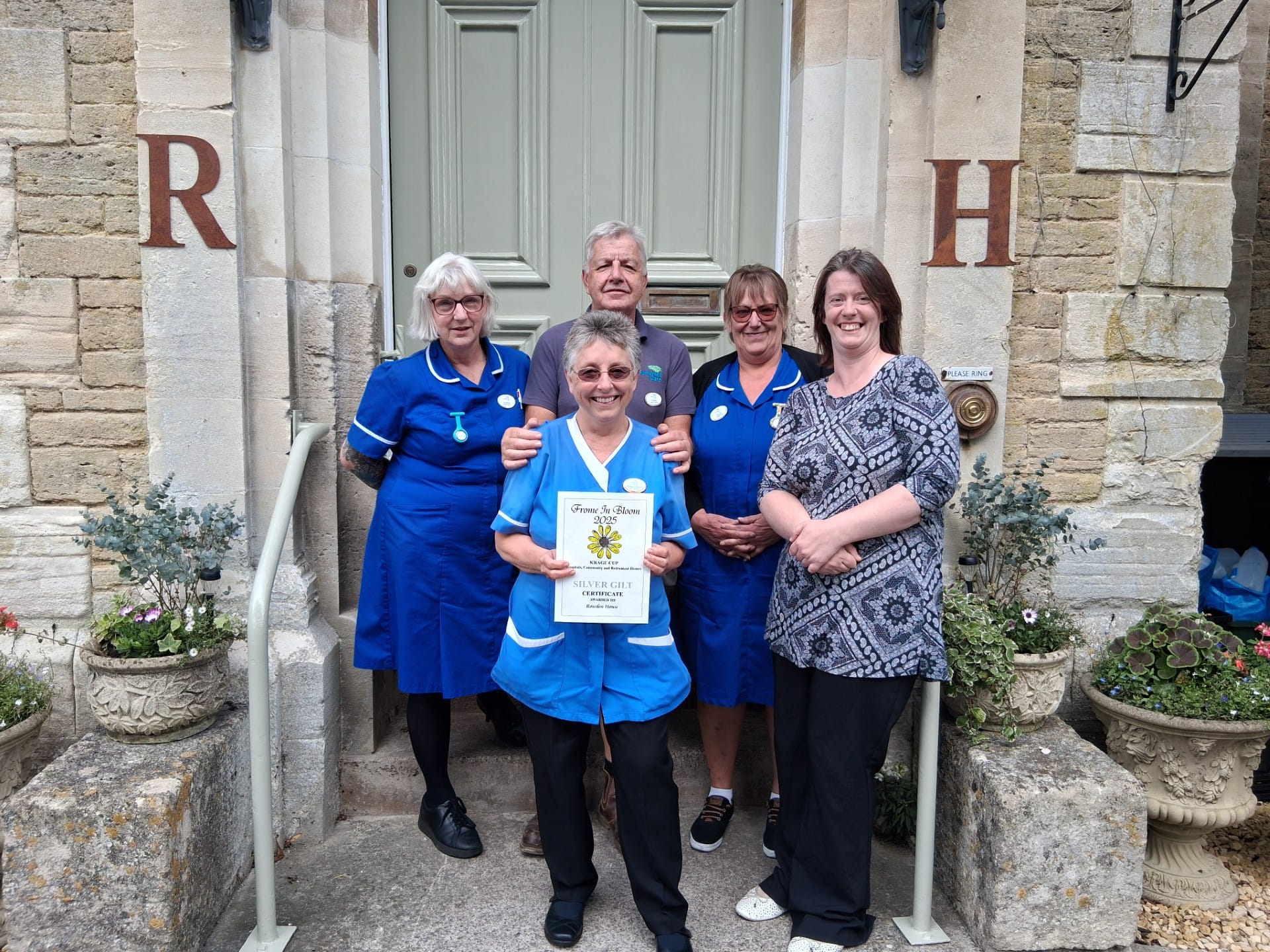 Rowden House Wins Gardening Award